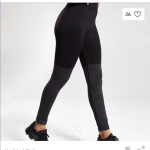 Gymshark Two Toned Seamless Leggings Sz Small